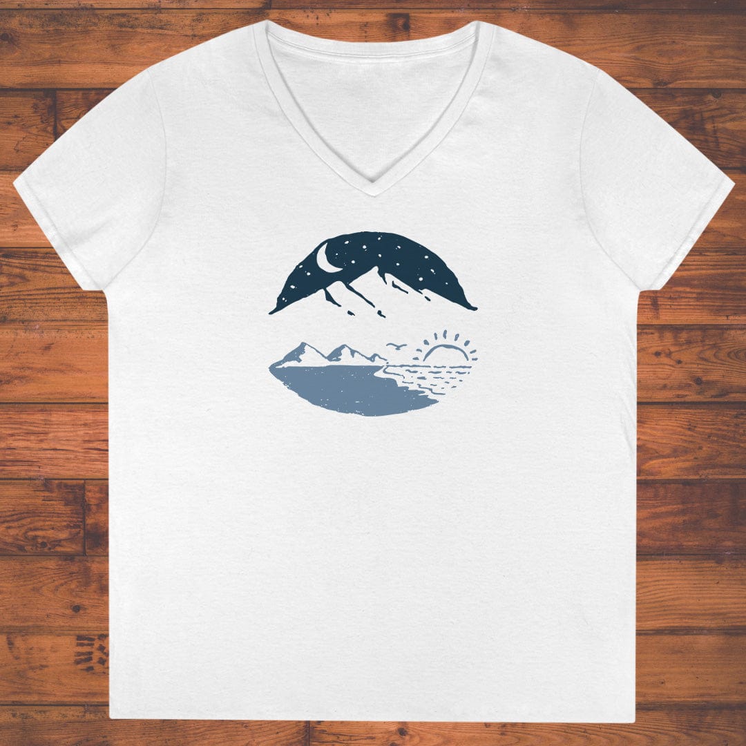 Dual Horizon Ladies' V-Neck