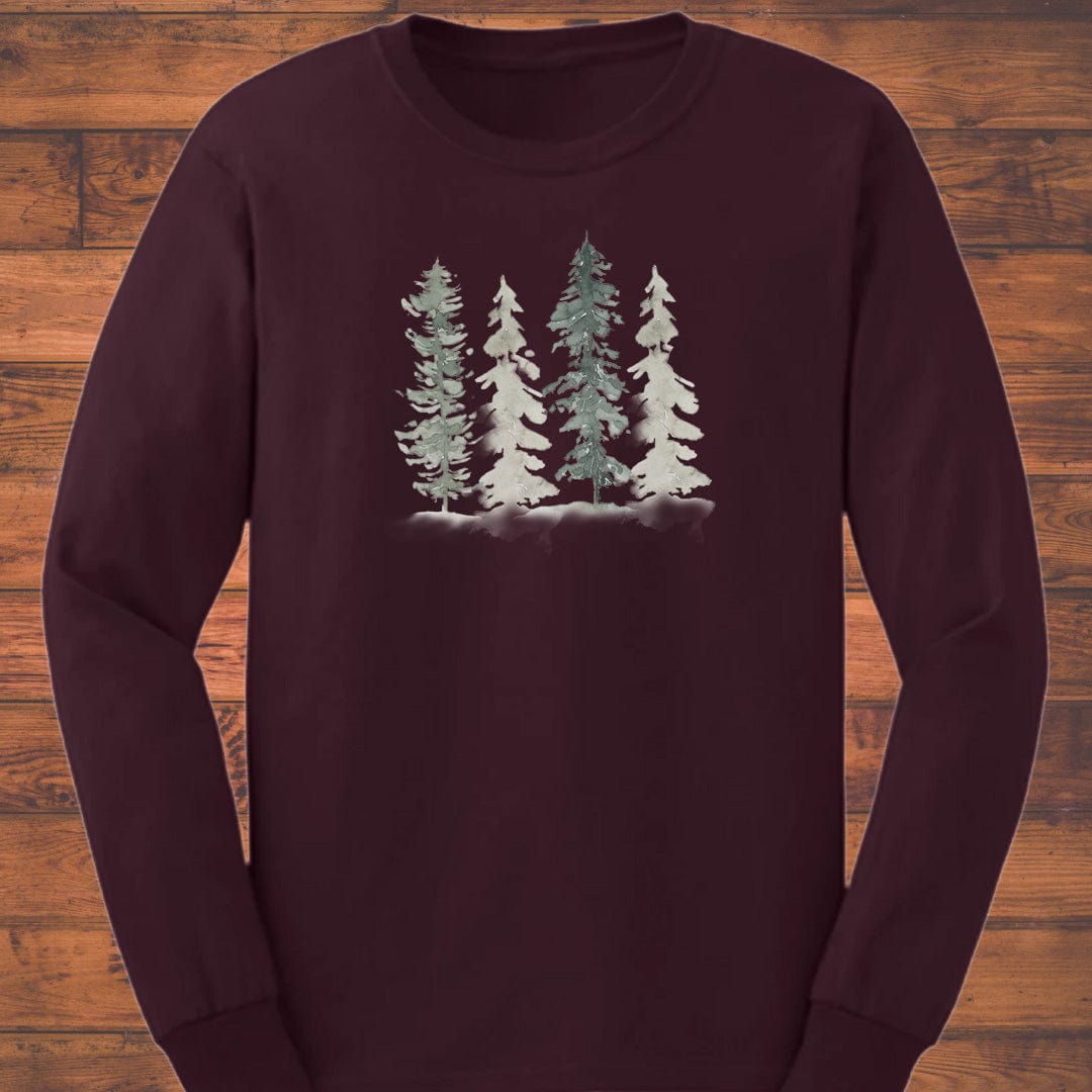 Winter Stillness Long Sleeve T-Shirt