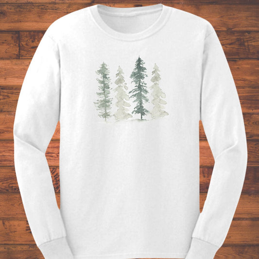 Winter Stillness Long Sleeve T-Shirt
