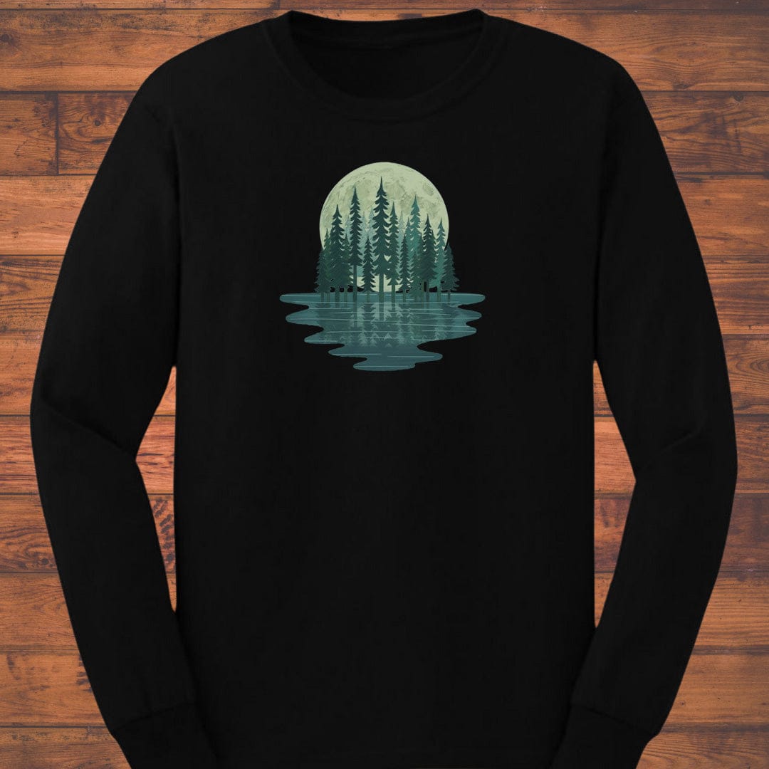 Silent Reflection Long Sleeve T-Shirt