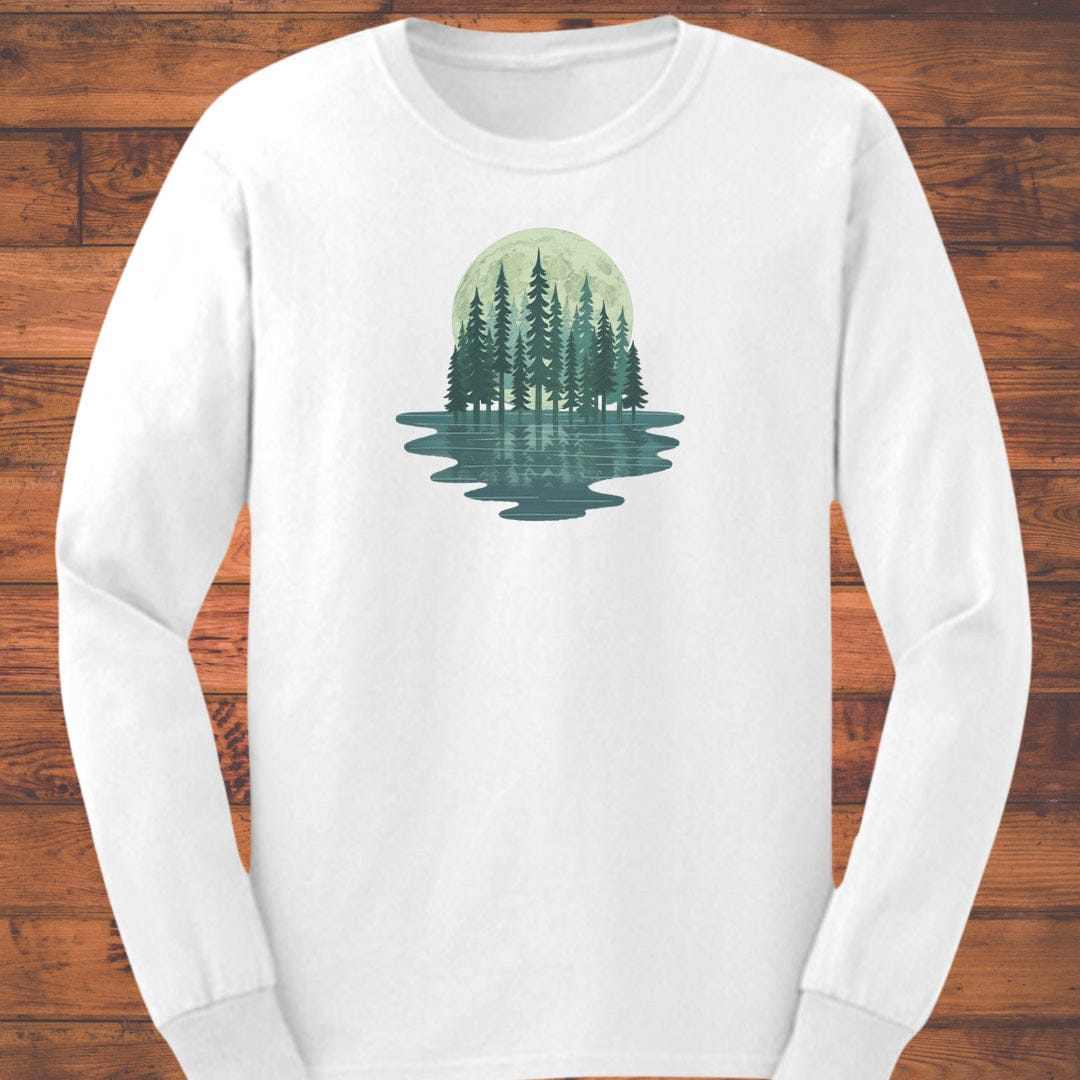 Silent Reflection Long Sleeve T-Shirt