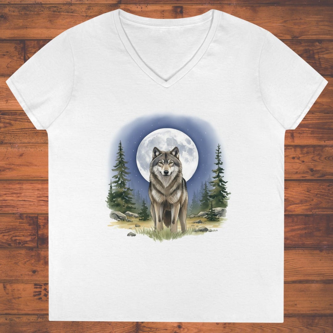 Moonwatcher Ladies' V-Neck