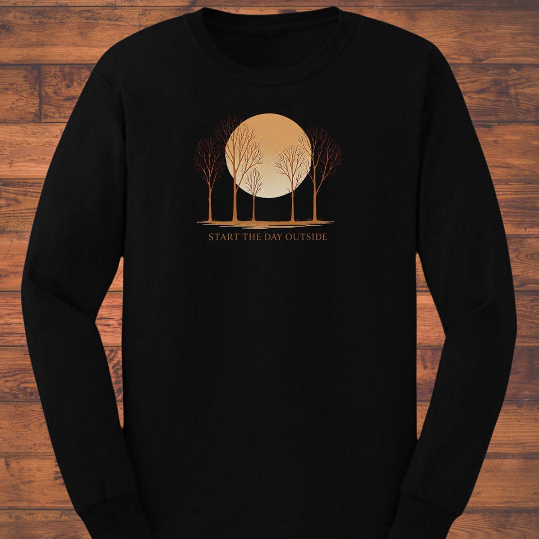 Dawn Among Trees Long Sleeve T-Shirt