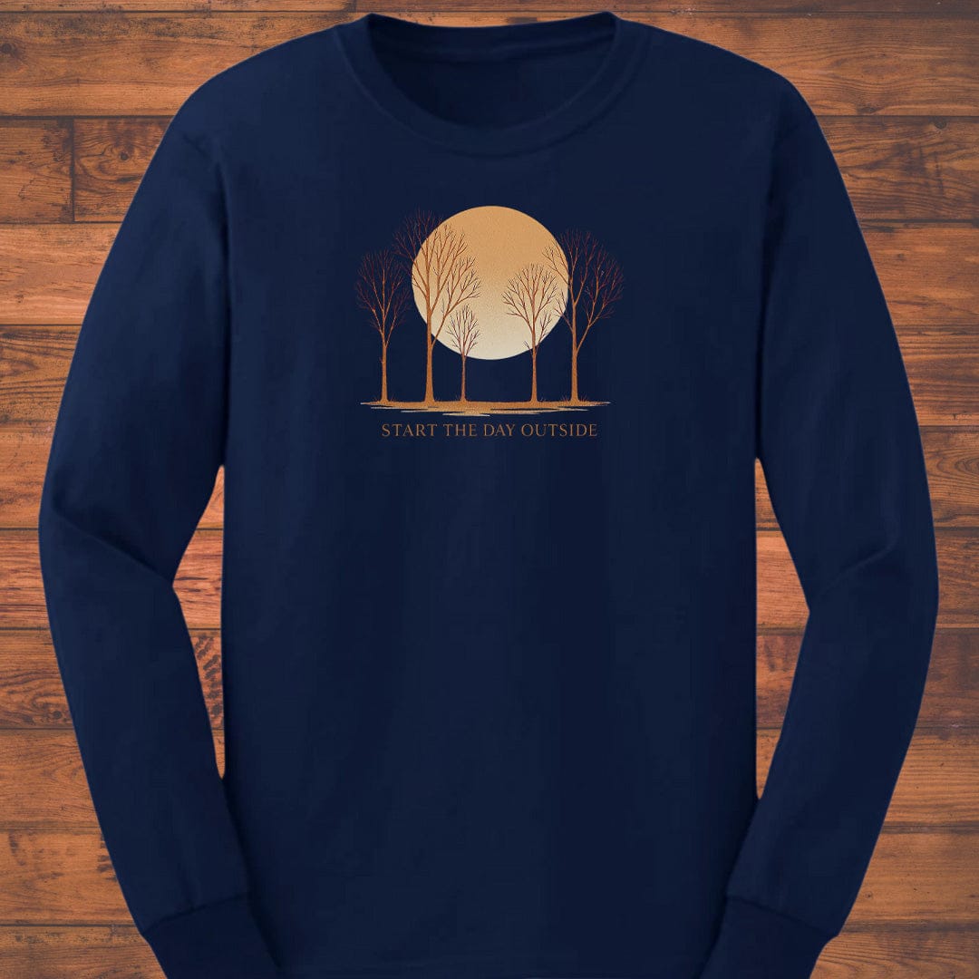 Dawn Among Trees Long Sleeve T-Shirt