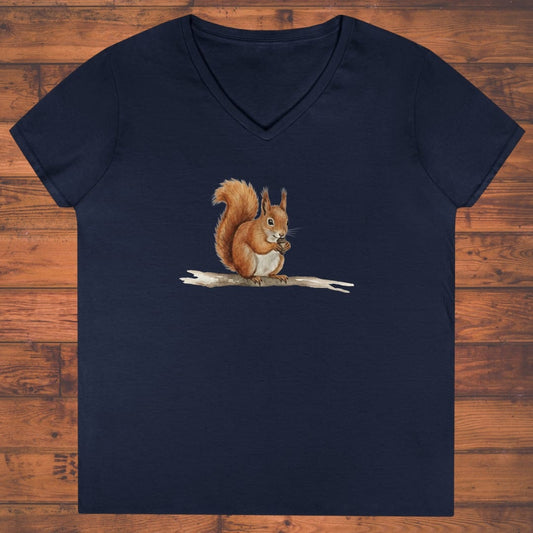 Tiny Gatherer Ladies' V-Neck