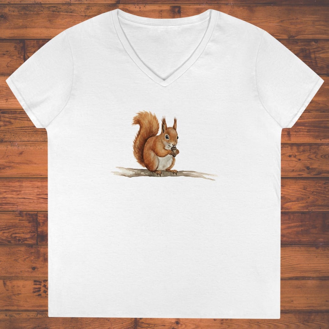 Tiny Gatherer Ladies' V-Neck