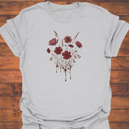 Crimson Bloom T-Shirt