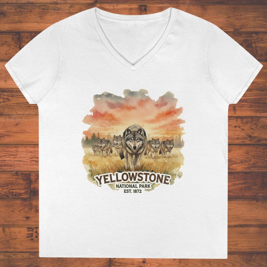 Twilight Hunt Ladies' V-Neck
