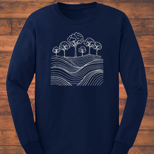 Waving Woods Long Sleeve T-Shirt