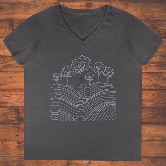 Waving Woods Ladies' V-Neck