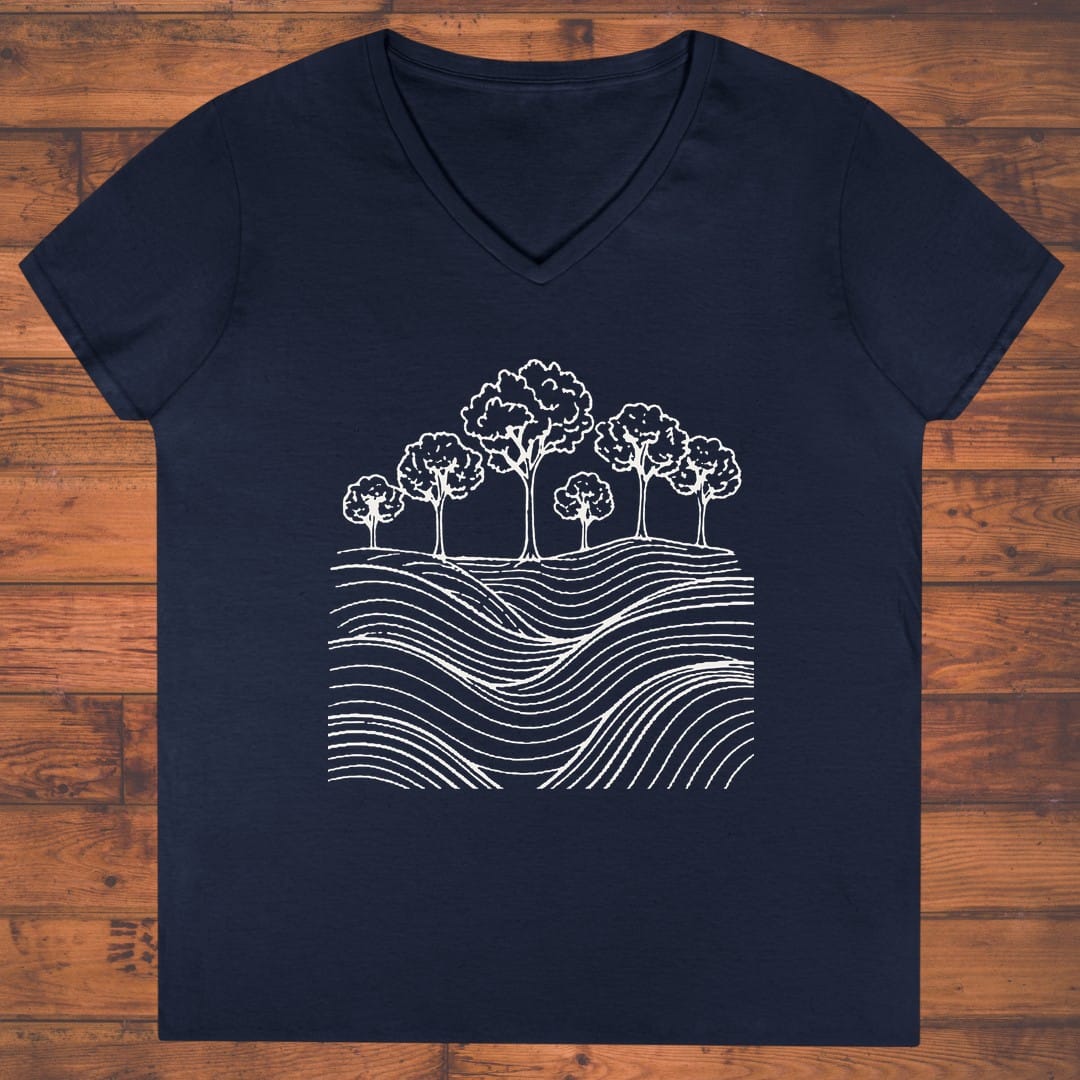 Waving Woods Ladies' V-Neck