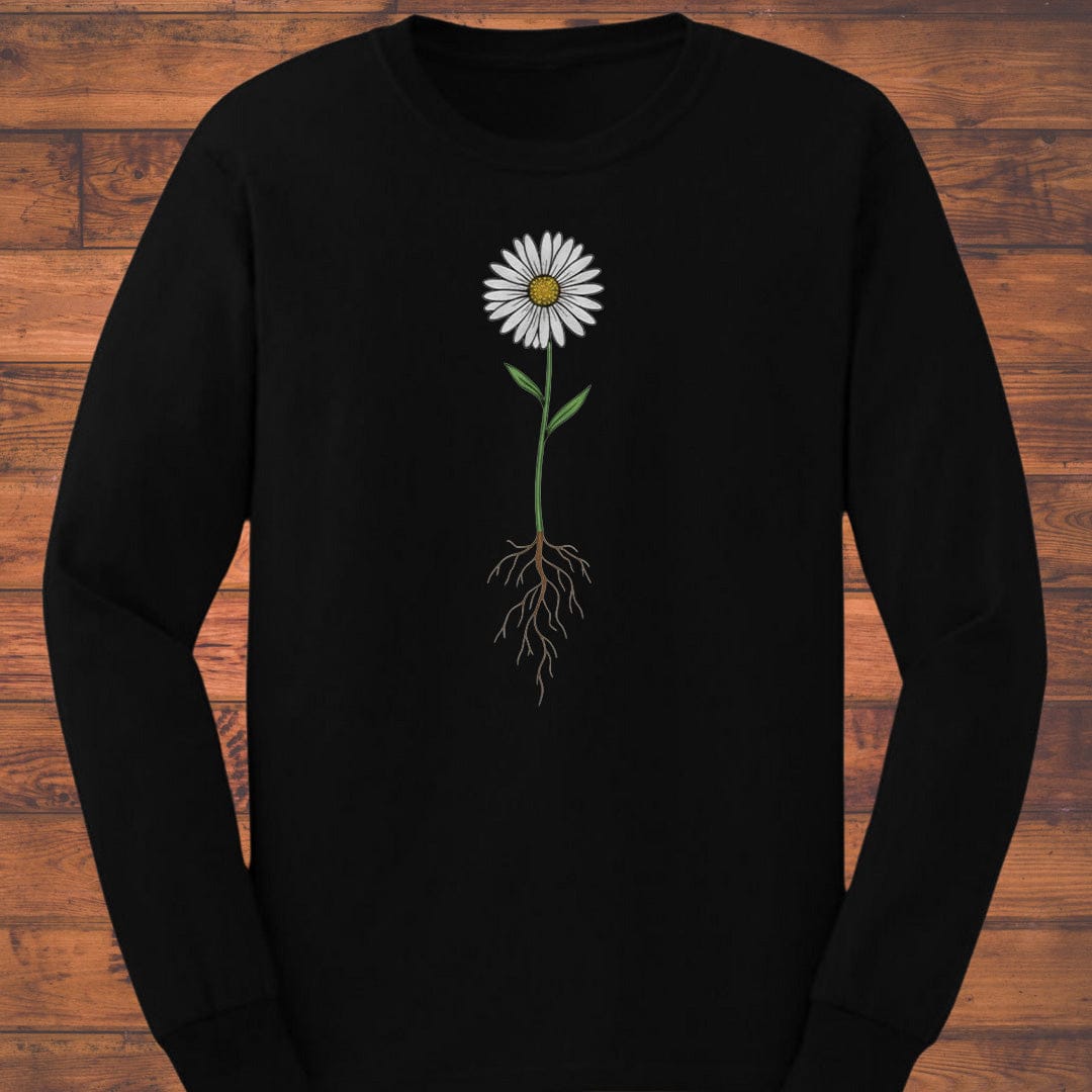 Rooted Daisy Long Sleeve T-Shirt