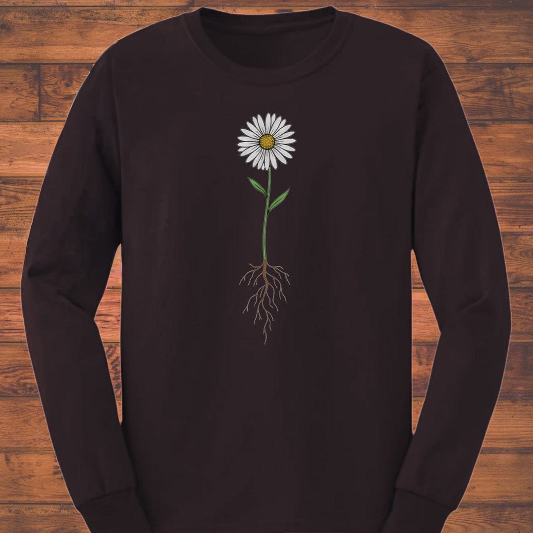 Rooted Daisy Long Sleeve T-Shirt