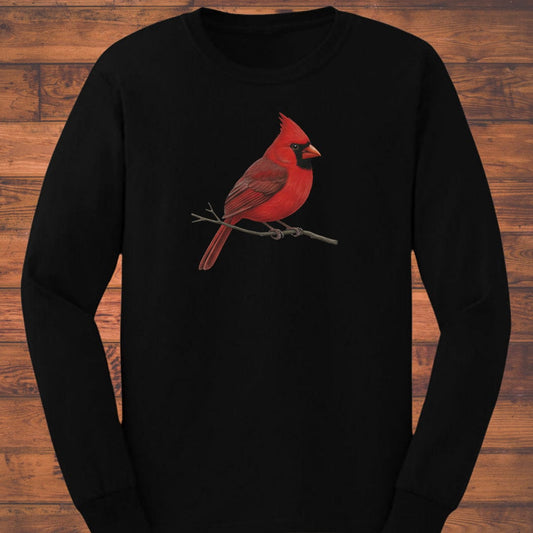 Woodland Cardinal Long Sleeve T-Shirt
