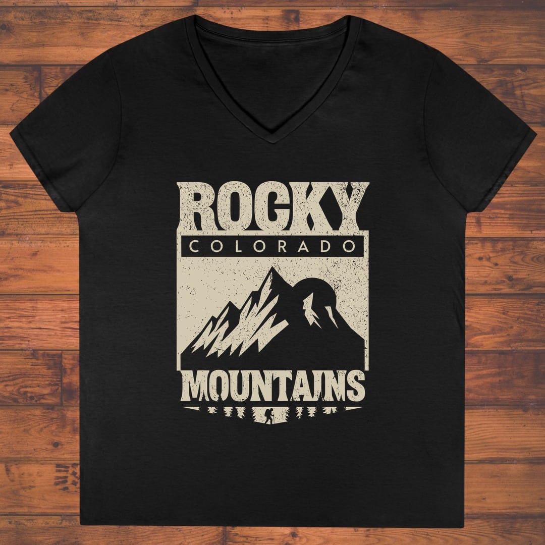 Rocky Mountains Ladies' V-Neck