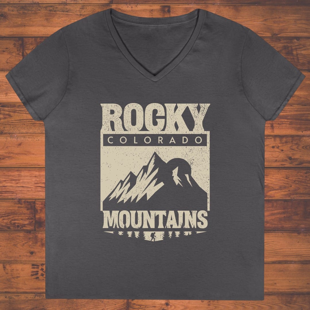 Rocky Mountains Ladies' V-Neck
