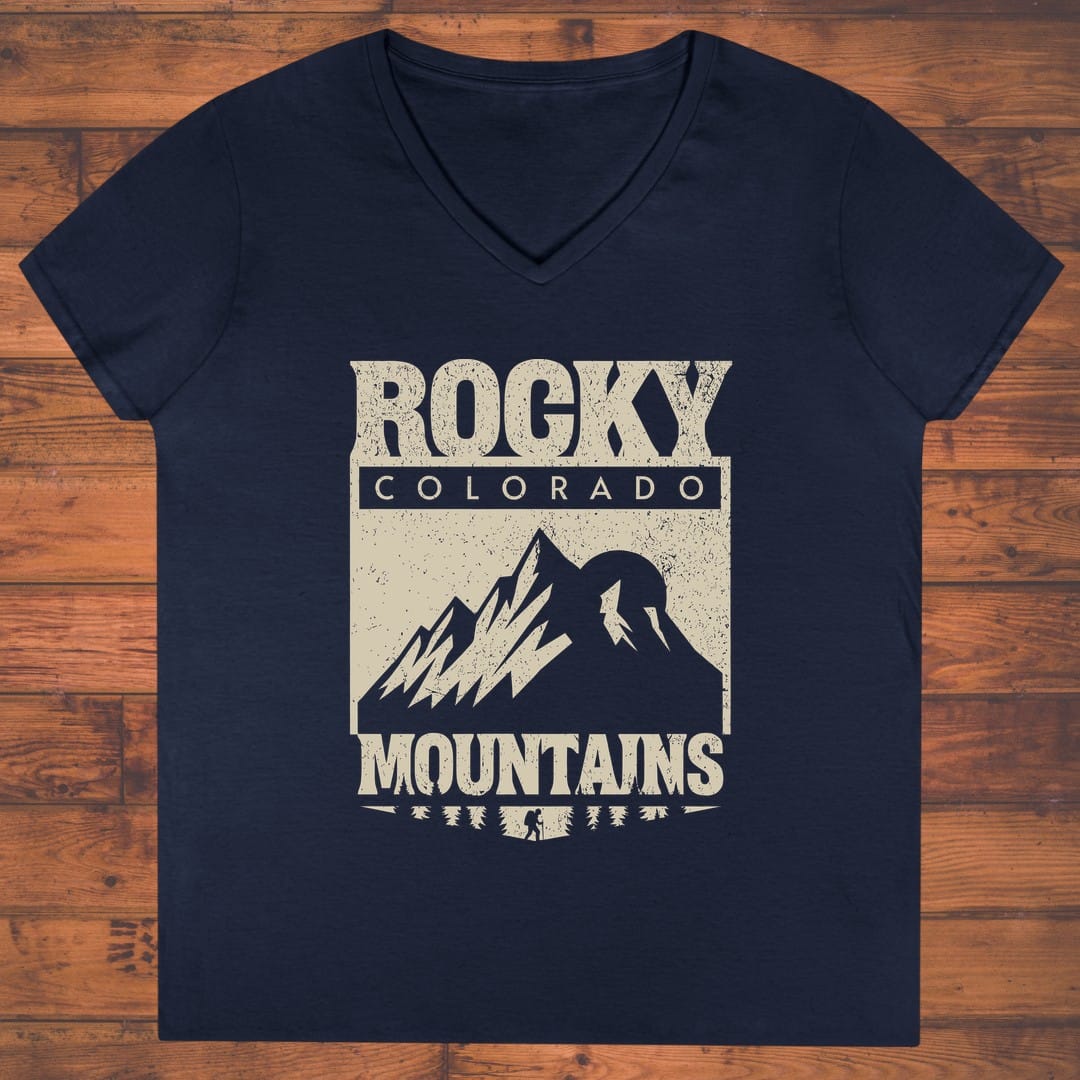 Rocky Mountains Ladies' V-Neck