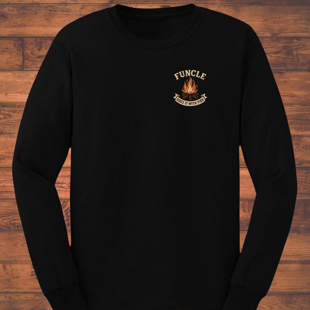 Funcle Campfire Long Sleeve T-Shirt