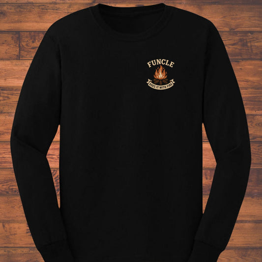 Funcle Campfire Long Sleeve T-Shirt