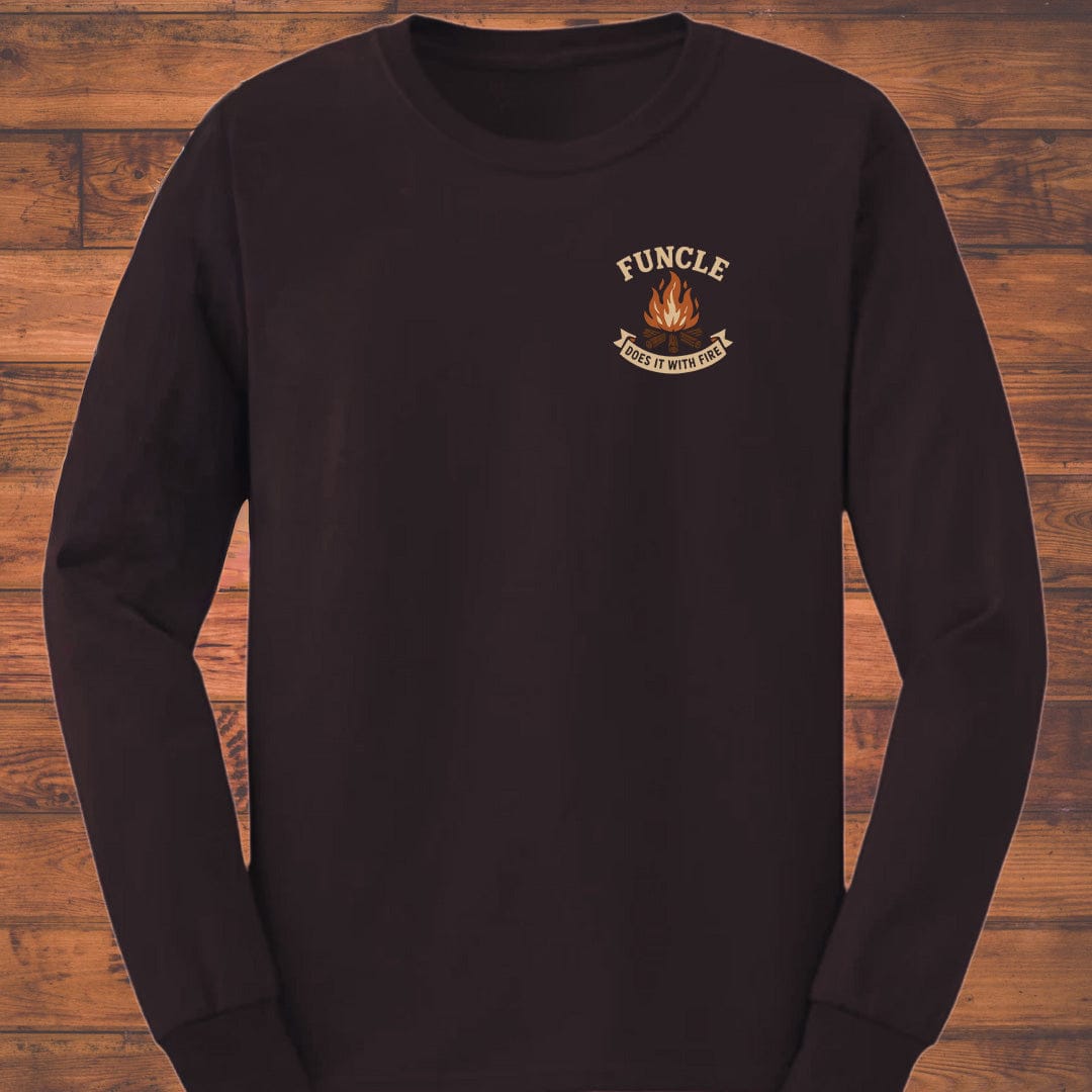 Funcle Campfire Long Sleeve T-Shirt