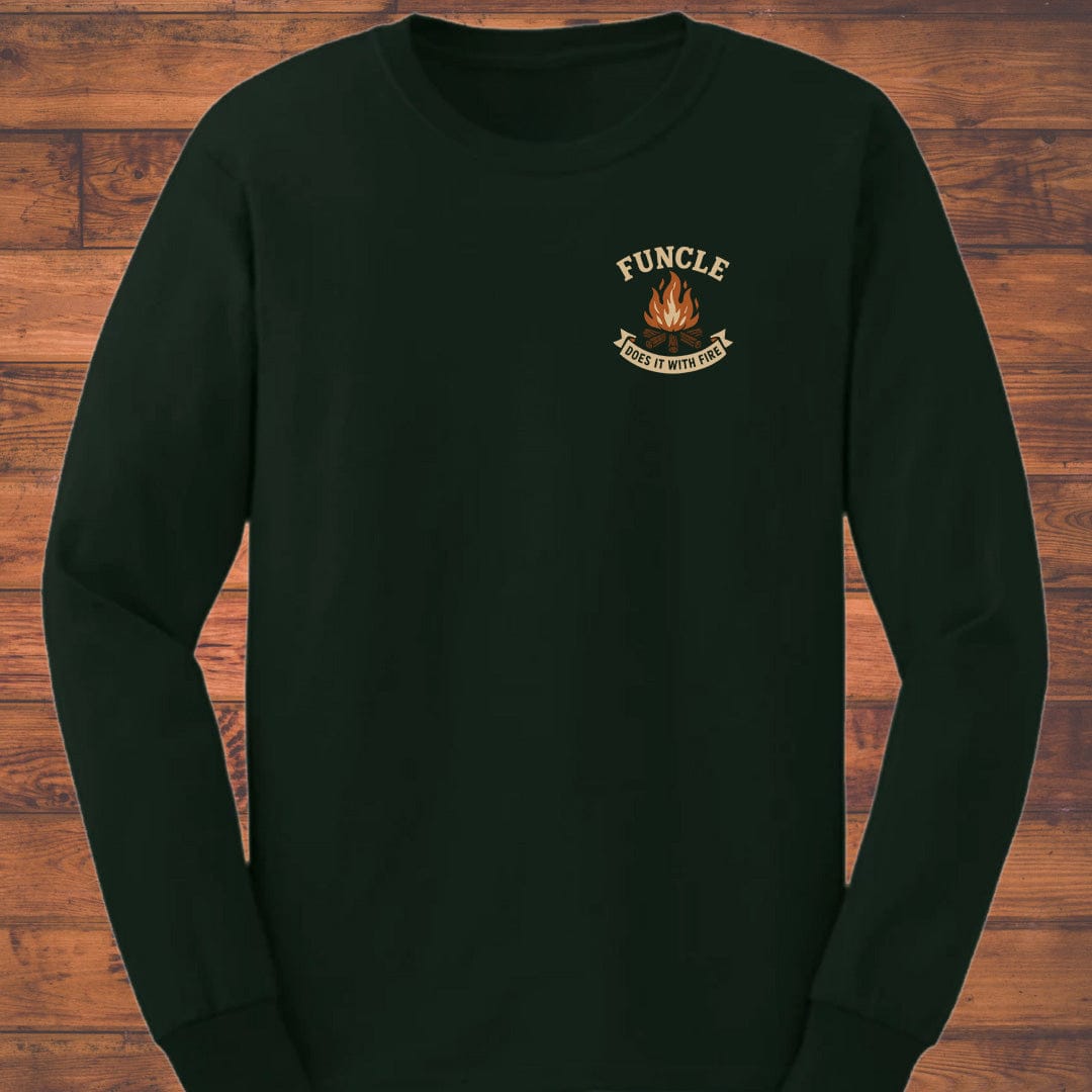 Funcle Campfire Long Sleeve T-Shirt