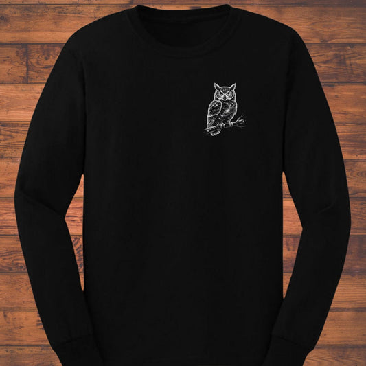 Nebula Owl Long Sleeve T-Shirt