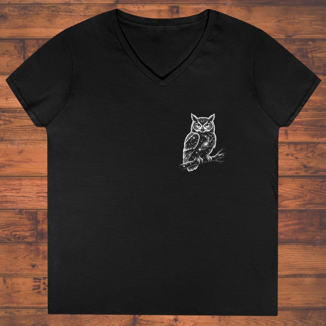 Nebula Owl Ladies' V-Neck