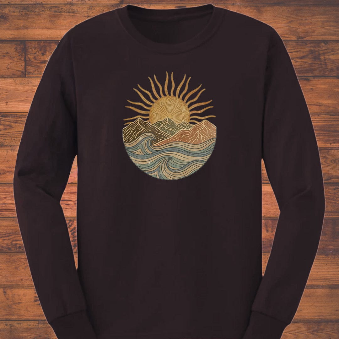 Sunlit Tides Long Sleeve T-Shirt