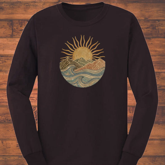 Sunlit Tides Long Sleeve T-Shirt