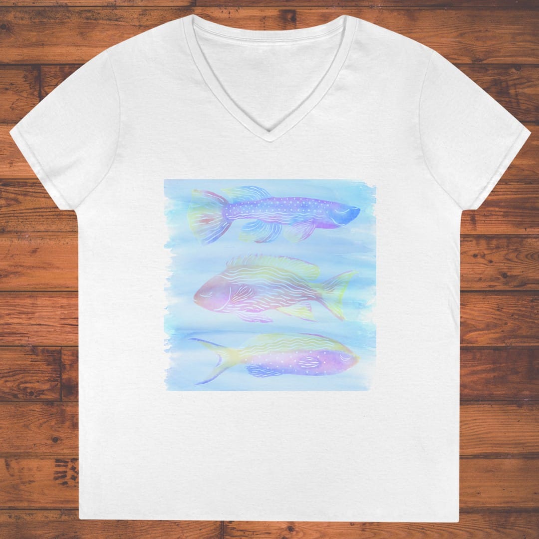 Drifting Currents Ladies' V-Neck
